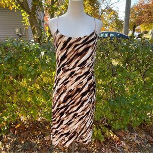 Y2K Animal Print Dress XL women’s